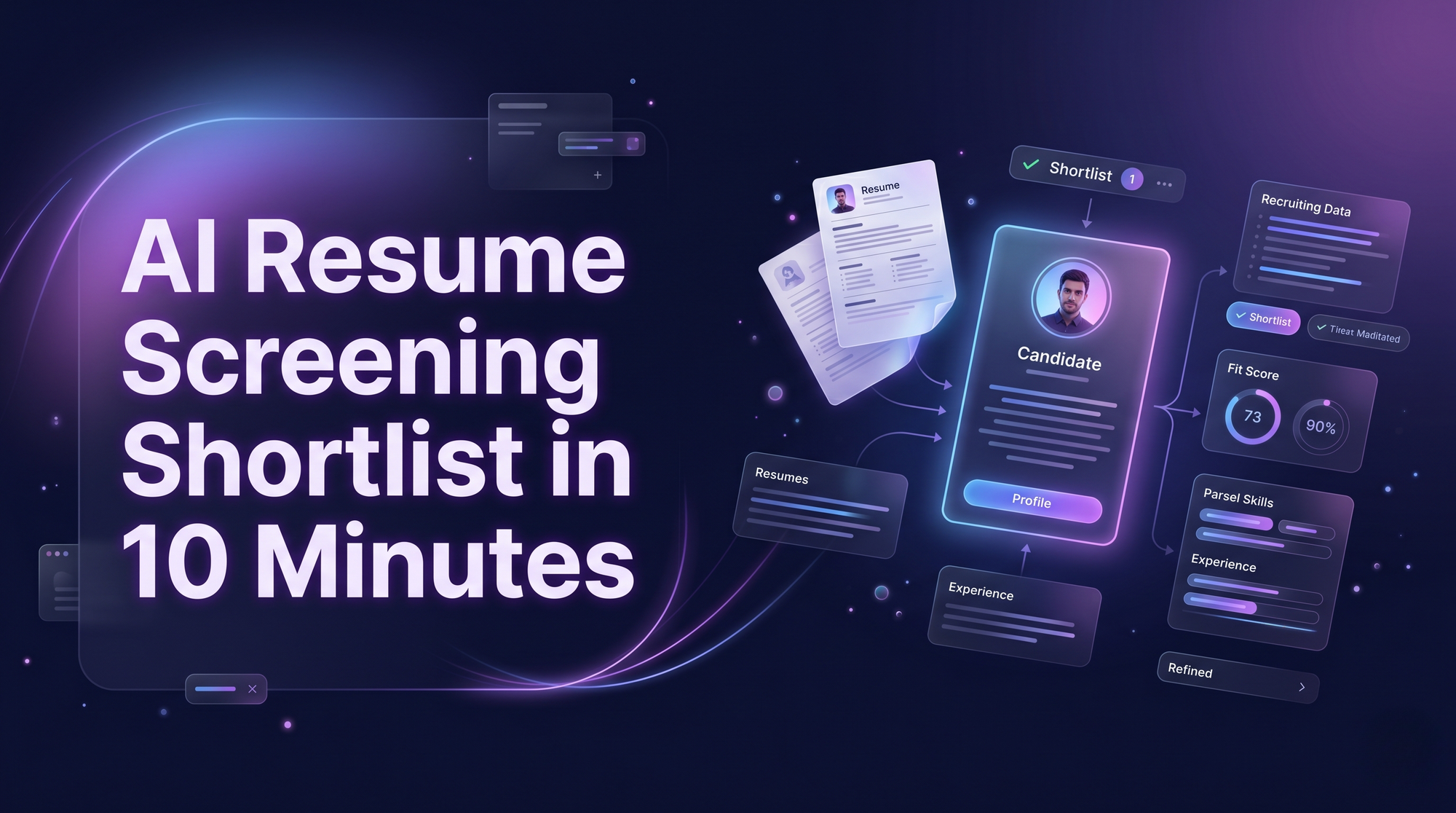 Shortlist in 10 Minutes: the 2026 Recruiter Workflow Where CV Screening No Longer Eats the Day