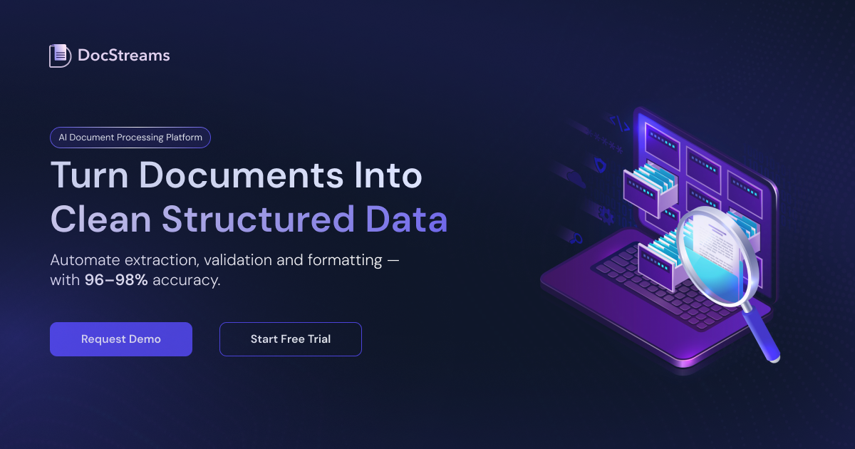 Docstream AI Document Processing | DocStreams